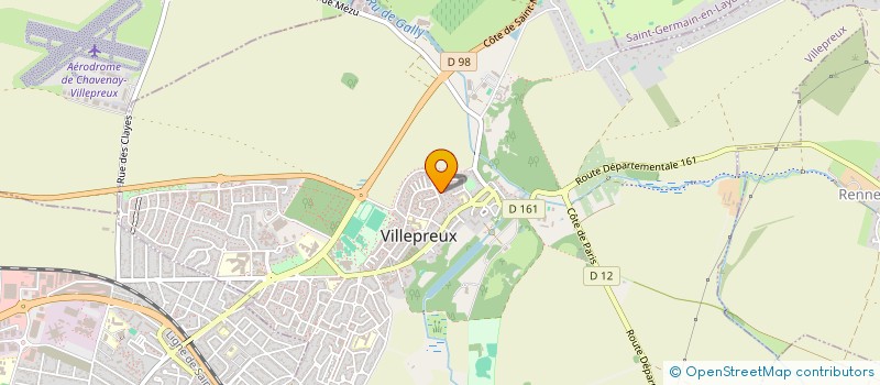 localisation de l'entreprise MONSIEUR ALEXIS MOSTERMANS  VILLEPREUX