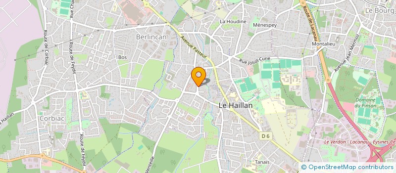 localisation de l'entreprise MONSIEUR ALEXIS MOULIN à LE HAILLAN