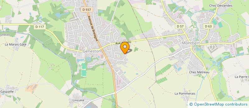 localisation de l'entreprise MONSIEUR ALEXIS MOULLIERE  GENESTON