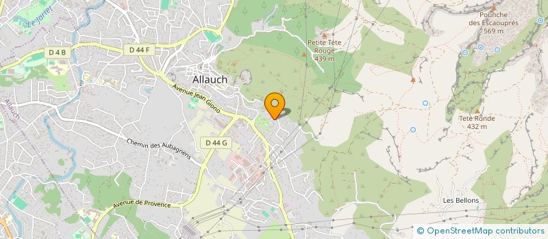 localisation de l'entreprise MONSIEUR ALEXIS MOUMDJIAN  ALLAUCH