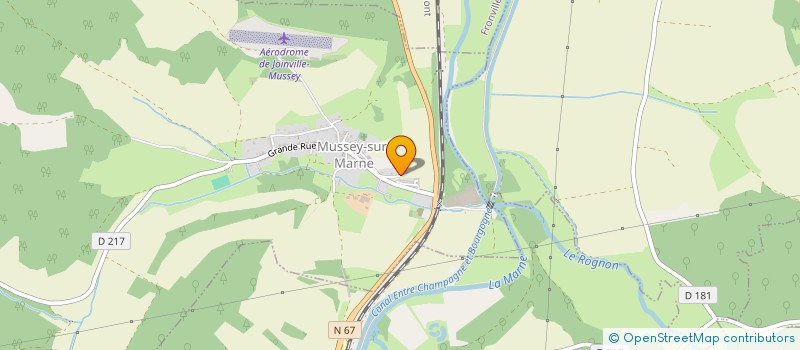 localisation de l'entreprise MONSIEUR ALEXIS MOUREY à MUSSEY-SUR-MARNE