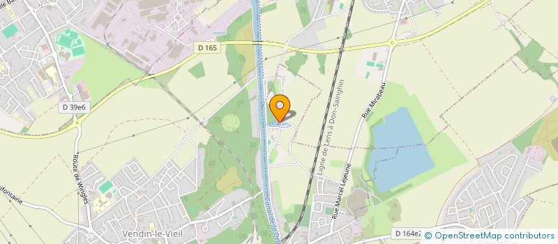 localisation de l'entreprise MONSIEUR ALEXIS NAZE  PONT-A-VENDIN