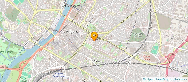 localisation de l'entreprise MONSIEUR ALEXIS NERON-BANCEL à ANGERS