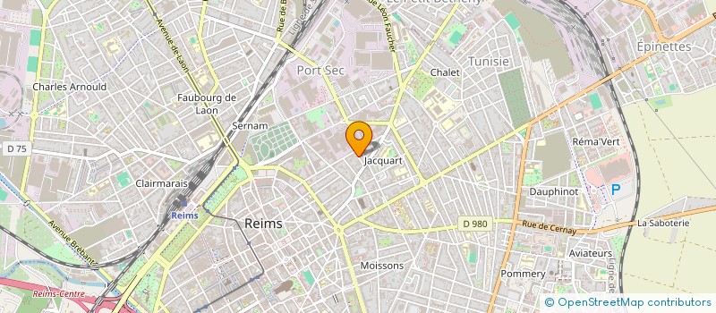 localisation de l'entreprise MONSIEUR ALEXIS NEVEU  REIMS