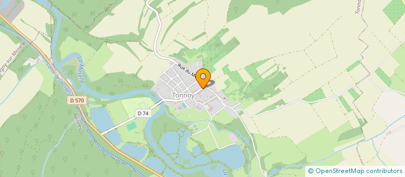 localisation de l'entreprise MONSIEUR ALEXIS NICOLAS  BURTHECOURT-AUX-CHENES