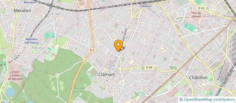 localisation de l'entreprise MONSIEUR ALEXIS NICOT à CLAMART