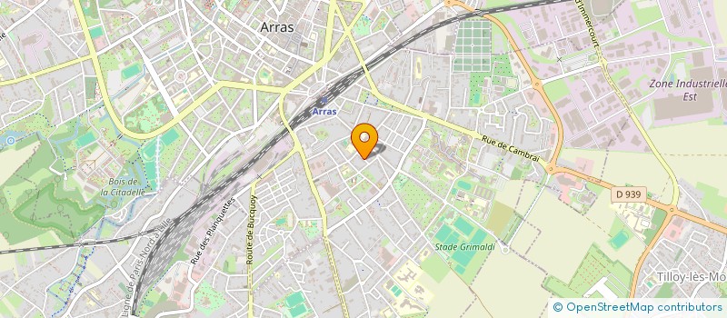 localisation de l'entreprise MONSIEUR ALEXIS NOBLET à ARRAS