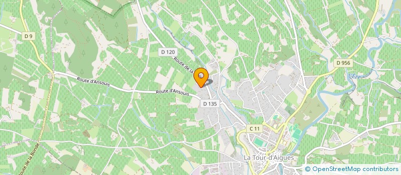 localisation de l'entreprise MONSIEUR ALEXIS OLIVE  LA TOUR-D'AIGUES