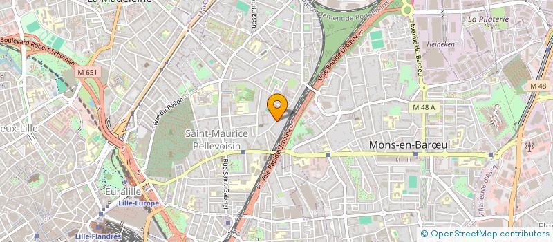 localisation de l'entreprise MONSIEUR ALEXIS OLIVIER LEON RENAERD  LILLE