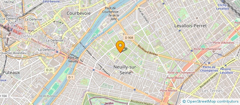 localisation de l'entreprise MONSIEUR ALEXIS OLLIER à NEUILLY-SUR-SEINE