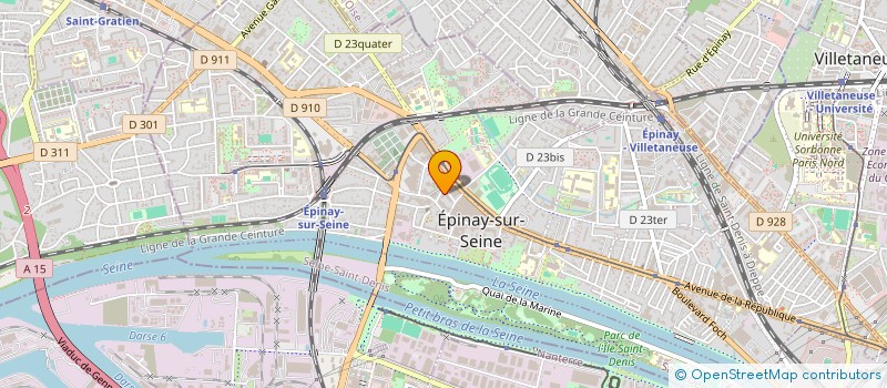 localisation de l'entreprise MONSIEUR ALEXIS ONESTAS  EPINAY-SUR-SEINE