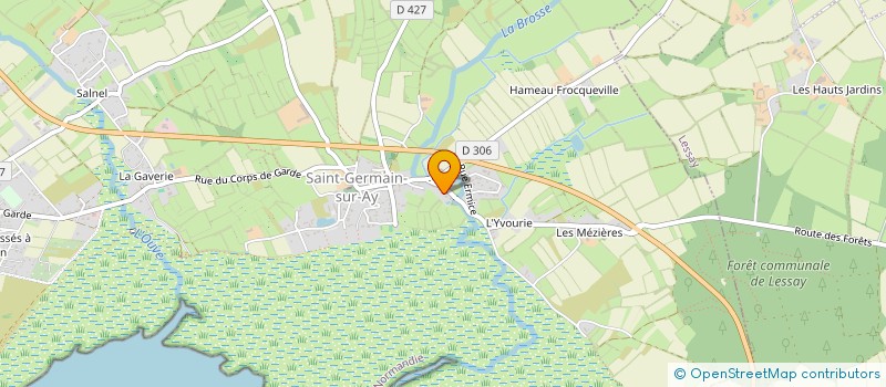 localisation de l'entreprise MONSIEUR ALEXIS ORANGE  SAINT-GERMAIN-SUR-AY