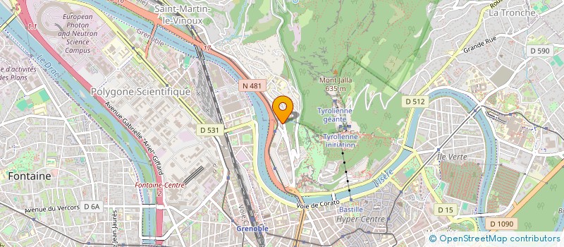 localisation de l'entreprise MONSIEUR ALEXIS ORGUEIL à GRENOBLE