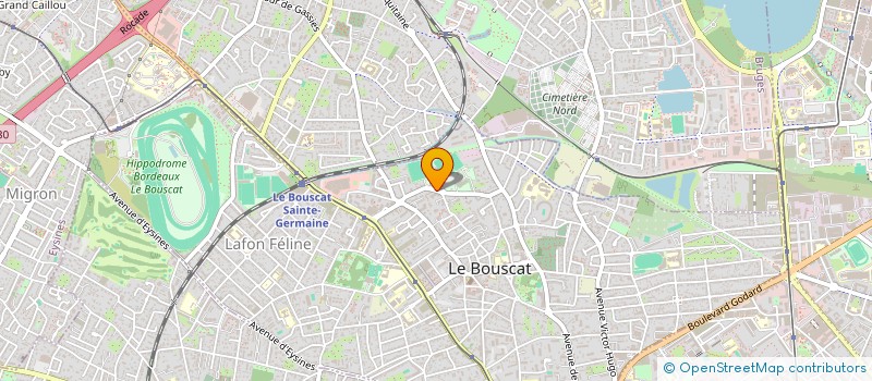 localisation de l'entreprise MONSIEUR ALEXIS OSTERMANN à LE BOUSCAT