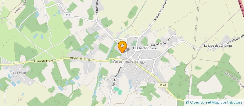 localisation de l'entreprise MONSIEUR ALEXIS PARMENTIER à VARENNES-CHANGY