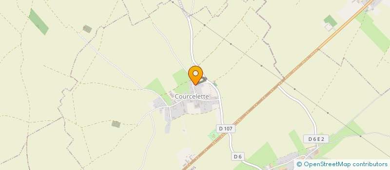 localisation de l'entreprise MONSIEUR ALEXIS PASZKO  COURCELETTE