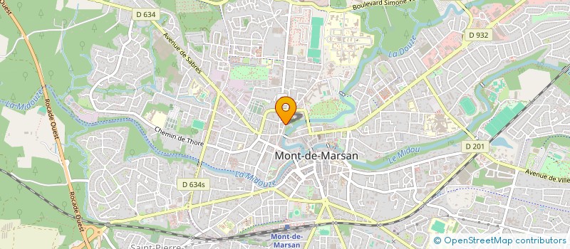 localisation de l'entreprise MONSIEUR ALEXIS PAUTRAT  MONT-DE-MARSAN