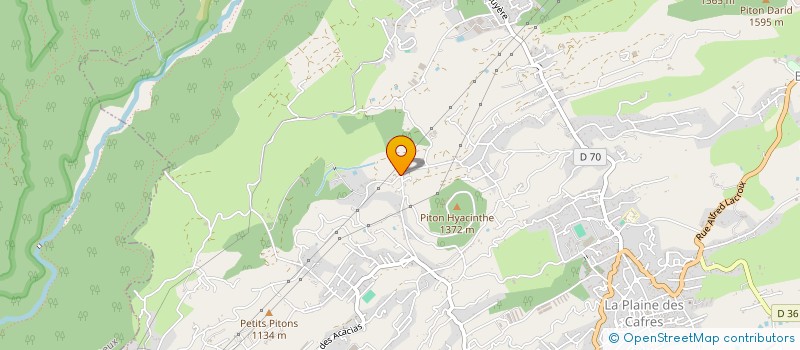 localisation de l'entreprise MONSIEUR ALEXIS PAYET  LE TAMPON