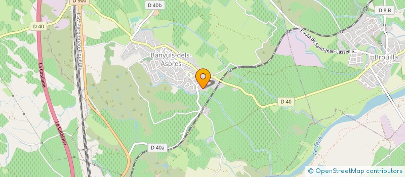 localisation de l'entreprise MONSIEUR ALEXIS PELLEJA  BANYULS-DELS-ASPRES