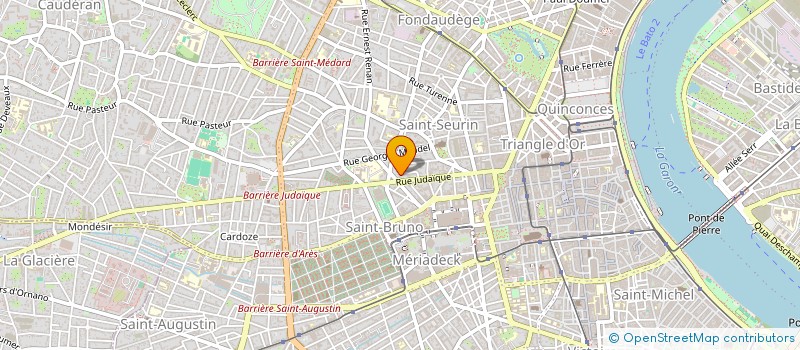 localisation de l'entreprise MONSIEUR ALEXIS PELLUCHON  BORDEAUX