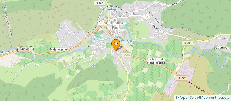 localisation de l'entreprise MONSIEUR ALEXIS PEREIRA DA FONSECA  SAINT-HIPPOLYTE-DU-FORT