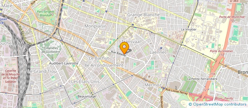 localisation de l'entreprise MONSIEUR ALEXIS PERET à LYON
