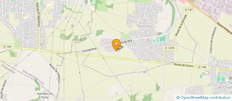 localisation de l'entreprise MONSIEUR ALEXIS PEREZ  TOUSSIEU