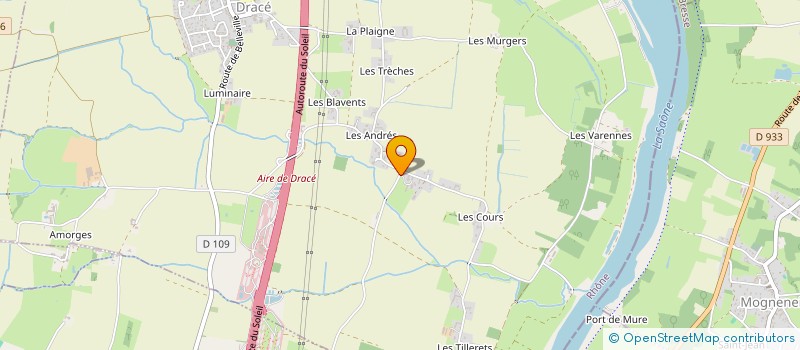 localisation de l'entreprise MONSIEUR ALEXIS PERRAUD à DRACE