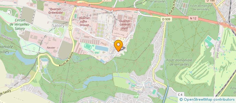 localisation de l'entreprise MONSIEUR ALEXIS PERRAUD  MAISONS-ALFORT