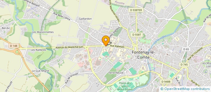 localisation de l'entreprise MONSIEUR ALEXIS PERROCHAIN à FONTENAY-LE-COMTE