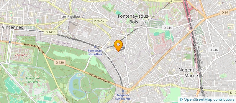 localisation de l'entreprise MONSIEUR ALEXIS PERTSOV à FONTENAY-SOUS-BOIS