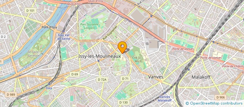 localisation de l'entreprise MONSIEUR ALEXIS PESKINE à ISSY-LES-MOULINEAUX