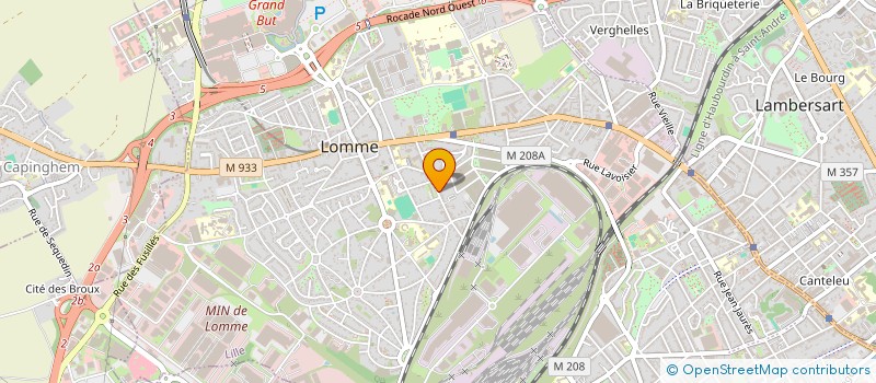 localisation de l'entreprise MONSIEUR ALEXIS PETERS à LILLE