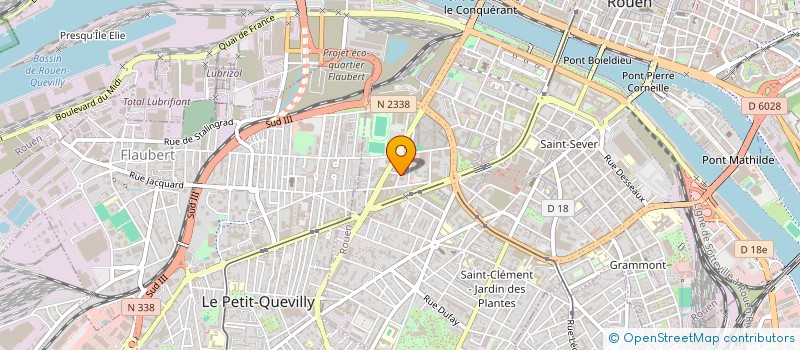 localisation de l'entreprise MONSIEUR ALEXIS PETIT  ROUEN