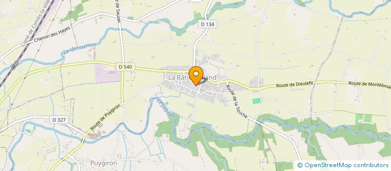 localisation de l'entreprise MONSIEUR ALEXIS PIA  BONLIEU-SUR-ROUBION