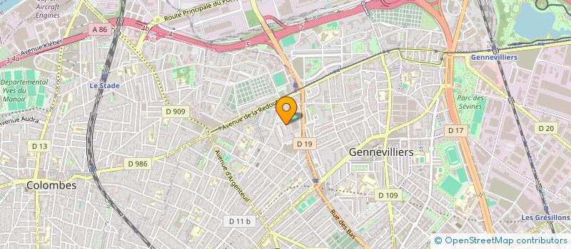 localisation de l'entreprise MONSIEUR ALEXIS PICARD à ASNIERES-SUR-SEINE
