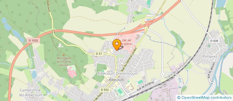 localisation de l'entreprise MONSIEUR ALEXIS PICARDA  RIBECOURT-DRESLINCOURT