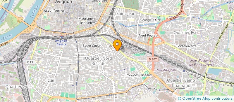 localisation de l'entreprise MONSIEUR ALEXIS PIERRAS  AVIGNON