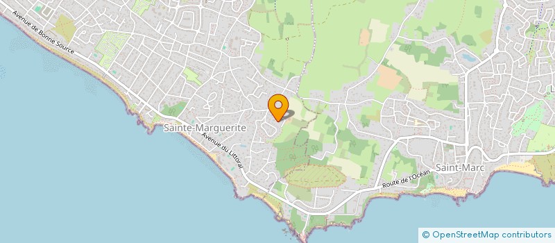 localisation de l'entreprise MONSIEUR ALEXIS PIERRE  PORNICHET