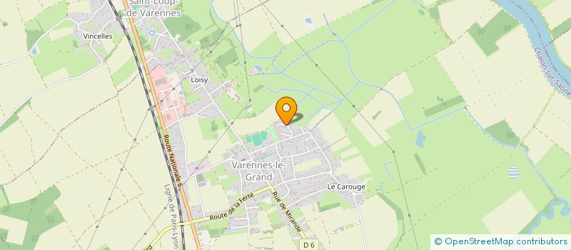 localisation de l'entreprise MONSIEUR ALEXIS PIERRET à VARENNES-LE-GRAND