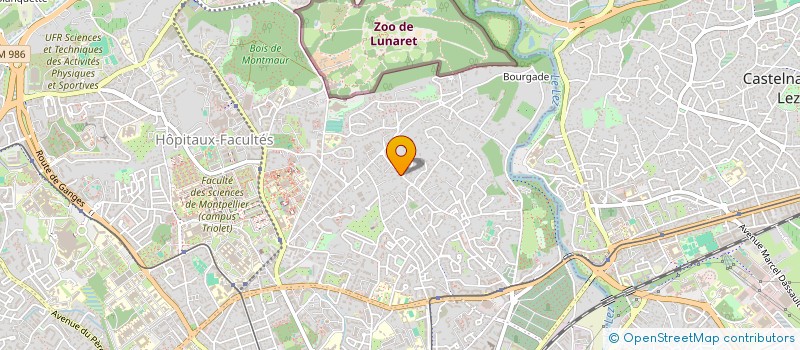 localisation de l'entreprise MONSIEUR ALEXIS PILLANT  MONTPELLIER