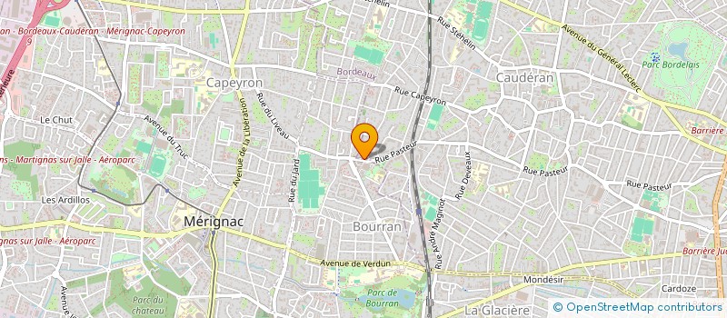 localisation de l'entreprise MONSIEUR ALEXIS PILLON  BORDEAUX