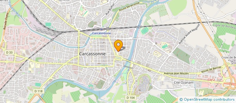 localisation de l'entreprise MONSIEUR ALEXIS PIPITONE à CARCASSONNE