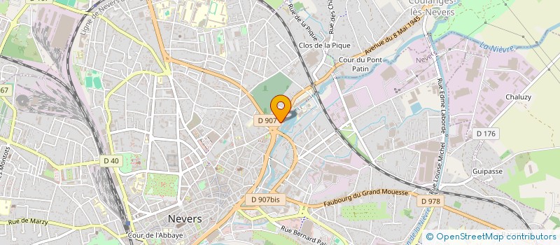 localisation de l'entreprise MONSIEUR ALEXIS PIROIS à NEVERS