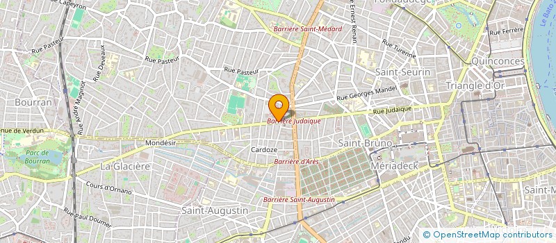 localisation de l'entreprise MONSIEUR ALEXIS PIZARD  BORDEAUX