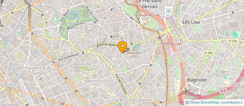 localisation de l'entreprise MONSIEUR ALEXIS PLANE  PARIS