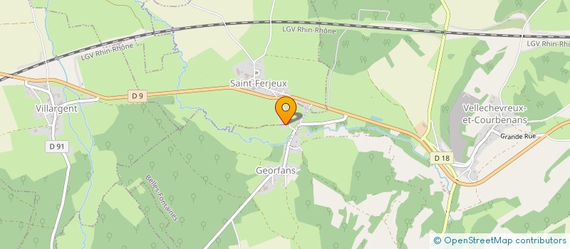 localisation de l'entreprise MONSIEUR ALEXIS PLEIGNET  LONGEVELLE