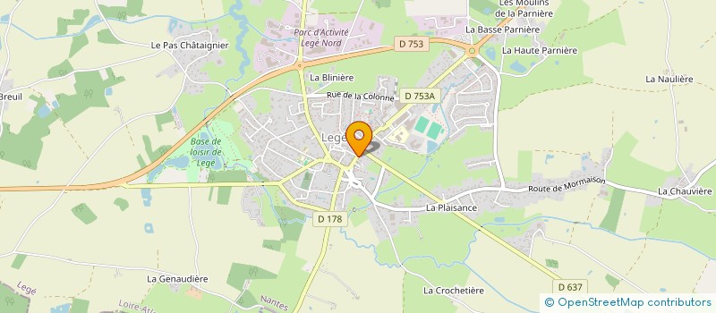 localisation de l'entreprise MONSIEUR ALEXIS POINTIN  LEGE