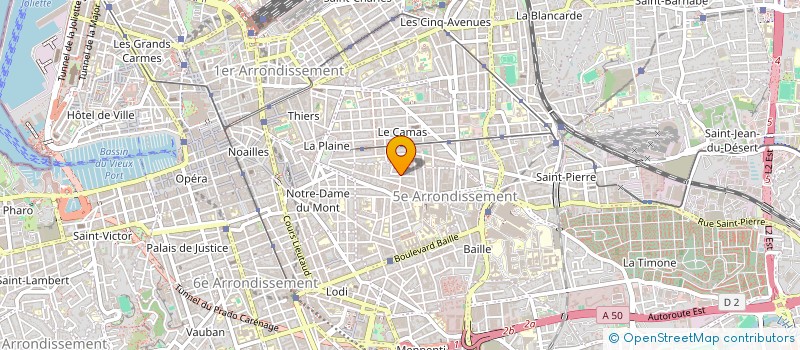 localisation de l'entreprise MONSIEUR ALEXIS POLKINGHORNE à MARSEILLE