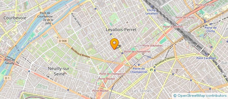localisation de l'entreprise MONSIEUR ALEXIS PONCET à LEVALLOIS-PERRET